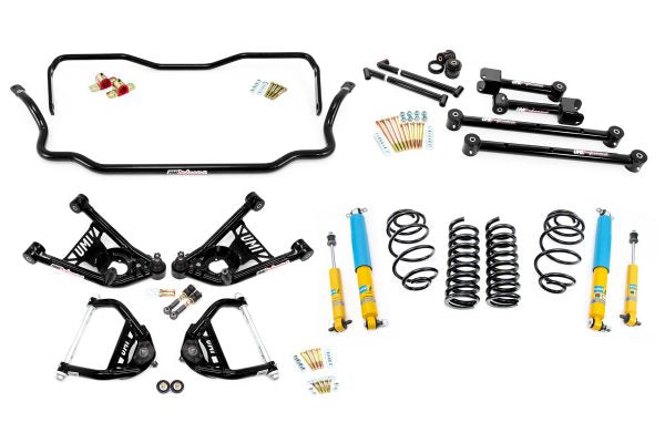 UMI Performance 68-72 GM A-Body Handling Kit Stage 2 - Black