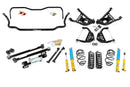 UMI Performance 68-72 GM A-Body Handling Kit 2in Lowering Stage 3 - Black-1