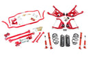 UMI Performance 68-72 GM A-Body Handling Kit 2in Lowering Stage 3.5 - Red-1
