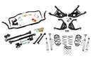 UMI Performance 68-72 GM A-Body Handling Kit Stage 4 450lb Springs 2in Drop - Black-1