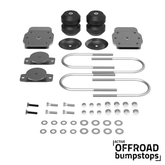 Active Off-Road Bumpstops w/ U-Bolt Flip Kit for 3rd Gen Toyota Tacoma - Rear Kit