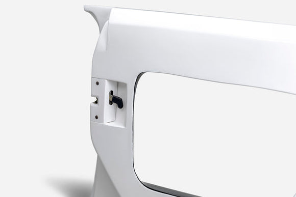 Anderson Composites 21-22 Ford Bronco 4DR Fiberglass Front Doors (Pair) w/ CF Inserts - Off Road