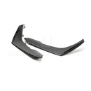 Anderson Composites 17-18 Chevy Camaro ZL1 1LE Type-LE Carbon Fiber Front Bumper Canards-1