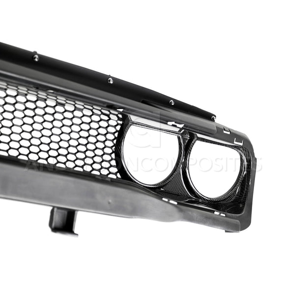 Anderson Composites 15-18 Dodge Challenger Type-AS Front Upper Grille