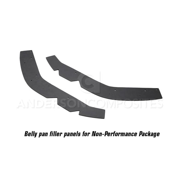 Anderson Composites 2018 Ford Mustang Type-AR Carbon Fiber Front Chin Splitter