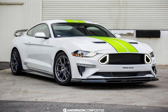 Anderson Composites 2018 Ford Mustang Type-AR Carbon Fiber Front Chin Splitter
