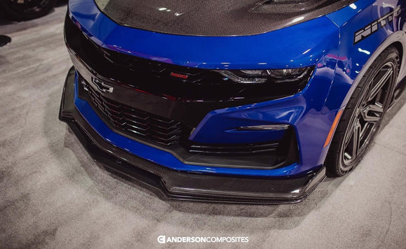 Anderson Composites 2019 Chevrolet Camaro Type-SS Front Chin Spoiler / Splitter