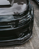 Type-MB carbon fiber front chin spoiler for 2020-2023 Dodge Charger Widebody-7