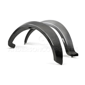 Anderson Composites 17-18 Ford Raptor Type Wide Fender Flares (Front) - 0
