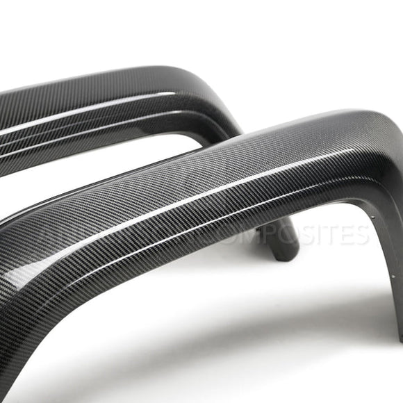 Anderson Composites 20-23 Jeep Gladiator (JT) Carbon Fiber Rear Fender Flares (Pair)