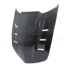 Anderson Composites 10-11 Chevy Camaro TS-style Carbon Fiber Hood - 0