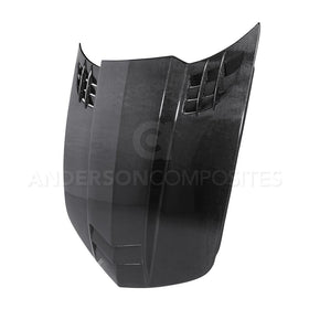 Anderson Composites 10-13 Chevy Camaro TTII-Style Carbon Fiber Hood - 0
