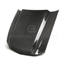 Anderson Composites 10-12 Ford Mustang Type-CJ 3in Carbon Fiber Cowl Hood-1