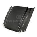 Anderson Composites 2013-2014 Ford Mustang Type-CJ Carbon Fiber Cowl Hood-1