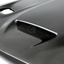 Anderson Composites 15-16 Dodge Challenger Hellcat Carbon Fiber Hood-4