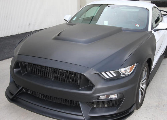 Anderson Composites 15-16 Ford Mustang (Excl. GT350/GT350R) Type-GR Fiberglass Hood