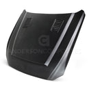 Anderson Composites 2015-2017 Ford Mustang (Excl. GT350/GT350R) Super Snake Style Hood Fiberglass-1