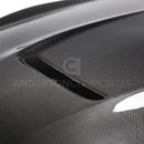 Anderson Composites 2015-2017 Ford Mustang Shelby GT350 Double Sided Carbon Fiber Hood-3