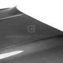 Anderson Composites 2015-2017 Ford Mustang Shelby GT350 Double Sided Carbon Fiber Hood-4