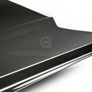 Anderson Composites 2015-2017 Ford Mustang Double Sided Carbon Fiber Type-OE Style Hood-4