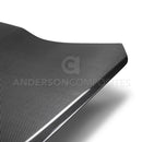Anderson Composites 2016+ Chevy Camaro OE Style Carbon Fiber Hood - Non Vented-5