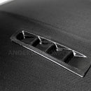 Anderson Composites 2016-2017 Ford Focus ST/RS Carbon Fiber RS Hood-4