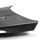 Anderson Composites 2016-2017 Ford Focus ST/RS Carbon Fiber RS Hood-5