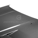 Anderson Composites 2015+ Ford Focus RS Type-SA Carbon Fiber Hood-5