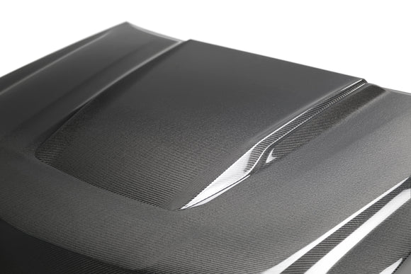 Anderson Composites 17-18 Chevy Colorado ZR2 Type-ZL Style Carbon Fiber Hood