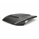 Anderson Composites 2018-2019 Ford Mustang Ram Air Double Sided Carbon Fiber Hood-2