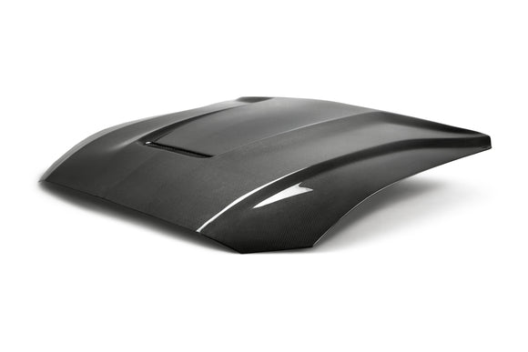 Anderson Composites 2018 Ford Mustang Type-GR Double Sided Carbon Fiber Hood