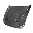Anderson Composites 18-20 Ford Mustang Double Sided Type-OE Carbon Fiber Hood-1