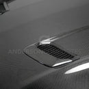 Anderson Composites 18-20 Ford Mustang Double Sided Type-OE Carbon Fiber Hood-3