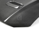 Anderson Composites 18-20 Ford Mustang Double Sided Type-OE Carbon Fiber Hood-4