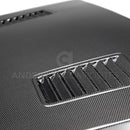 Anderson Composites 2018 Ford Mustang Super Snake Double Sided Carbon Fiber Hood-5
