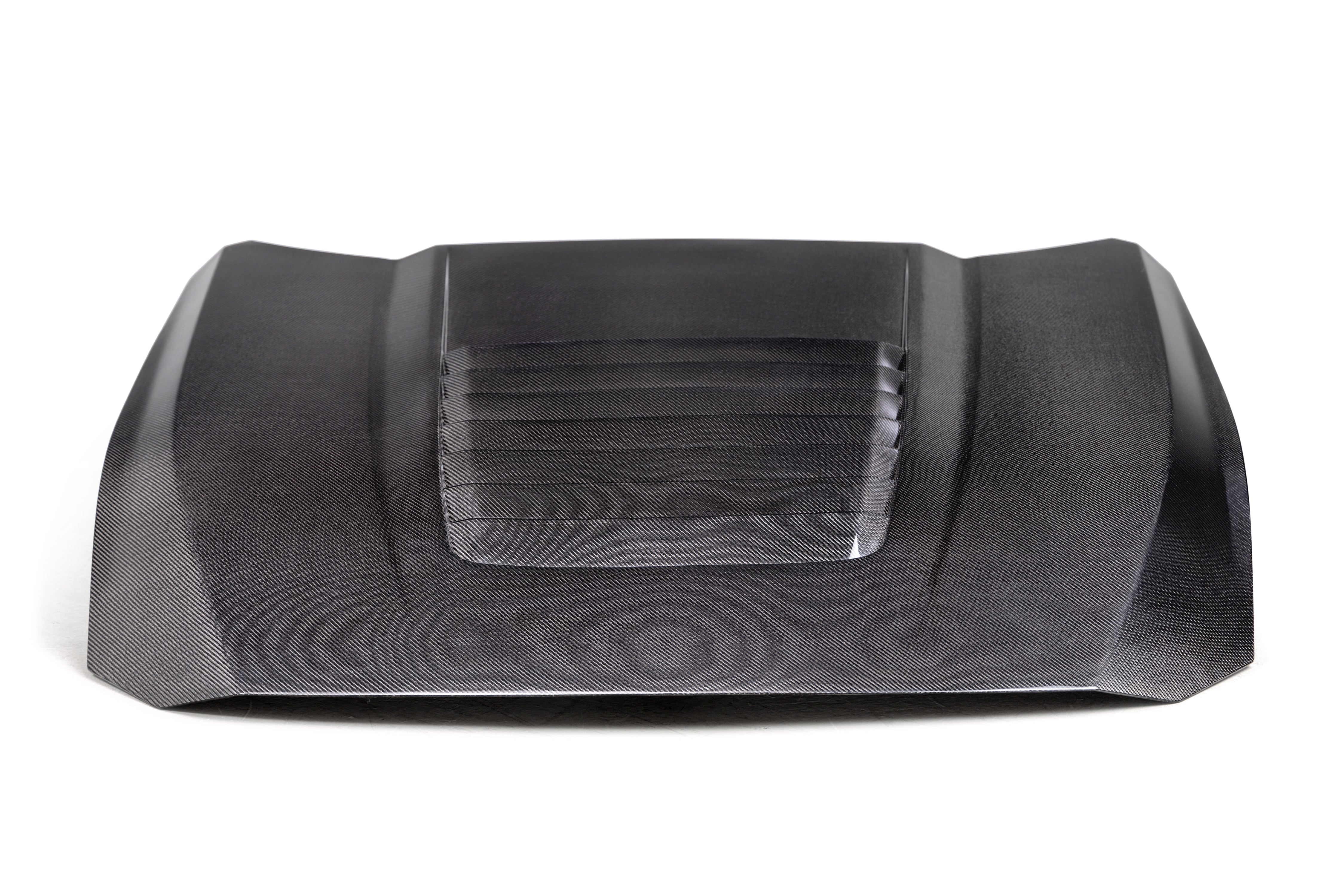 2024 FORD MUSTANG TYPE-GT5 DOUBLE-SIDED CARBON FIBER HOOD