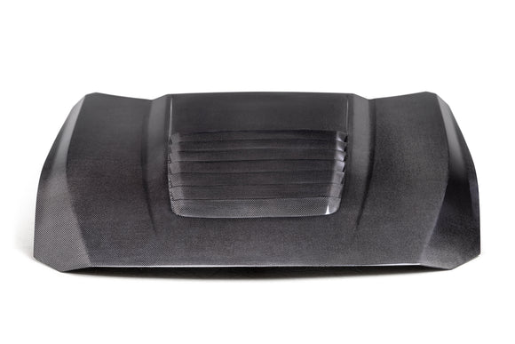2024 FORD MUSTANG TYPE-GT5 DOUBLE-SIDED CARBON FIBER HOOD