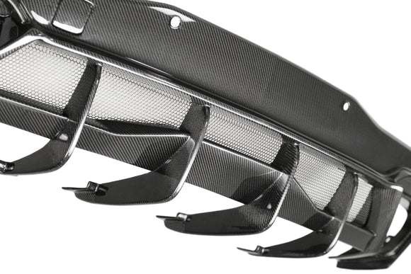 Anderson Composites 20-21 Chevrolet Corvette (C8) Carbon Fiber Rear Diffuser