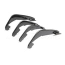 Anderson Composites 20-21 Chevrolet Corvette C8 Stingray Carbon Fiber Rear Diffuser Fins (Set of 4)-2