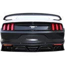 Anderson Composites 15-16 Ford Mustang R-Style Rear Valance (for Quad Tip Exhaust)-3