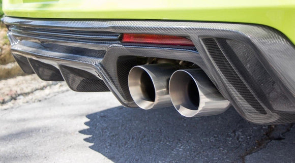 Anderson Composites 2016+ Chevy Camaro SS Type-AZ Carbon Fiber Rear Diffuser