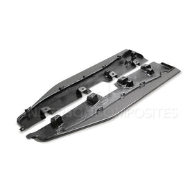 Anderson Composites 2020 Ford Mustang Shelby GT500 Carbon Fiber Rocker Panel Splitters