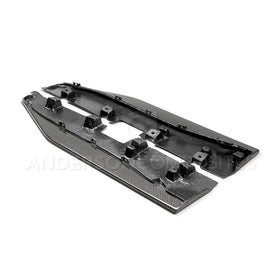 Anderson Composites 2020 Ford Mustang Shelby GT500 Carbon Fiber Rocker Panel Splitters - 0