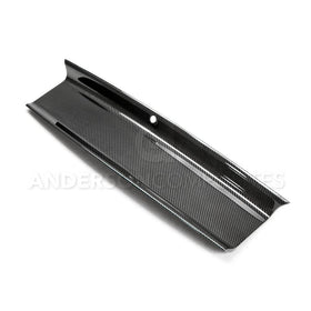 Carbon fiber decklid panel for 2015-2023 Ford Mustang No Emblem