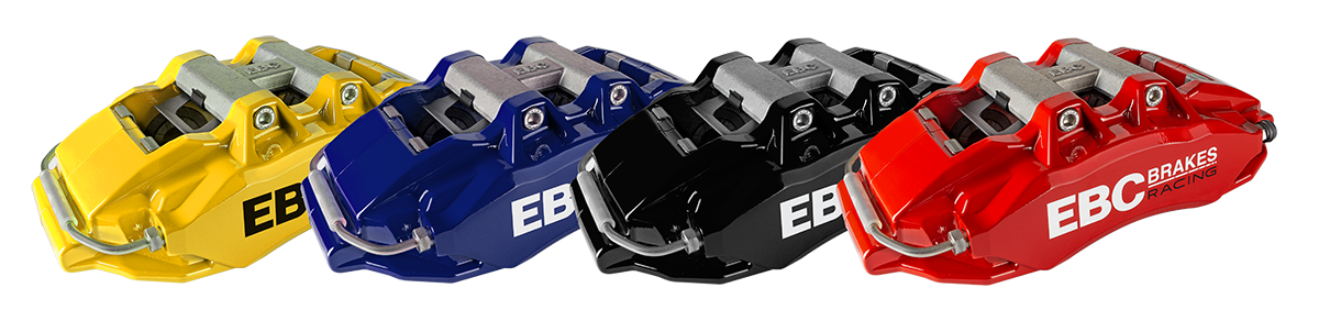 EBC Racing 00-06 BMW M3 (E46) Apollo-6 Calipers 355mm Rotors Front Big Brake Kit