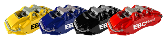 EBC Racing 00-06 BMW M3 (E46) Apollo-6 Calipers 355mm Rotors Front Big Brake Kit