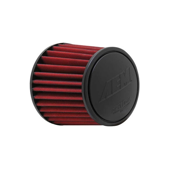 AEM 3.25 in DRY Flow Short Neck 5 in Element Filter