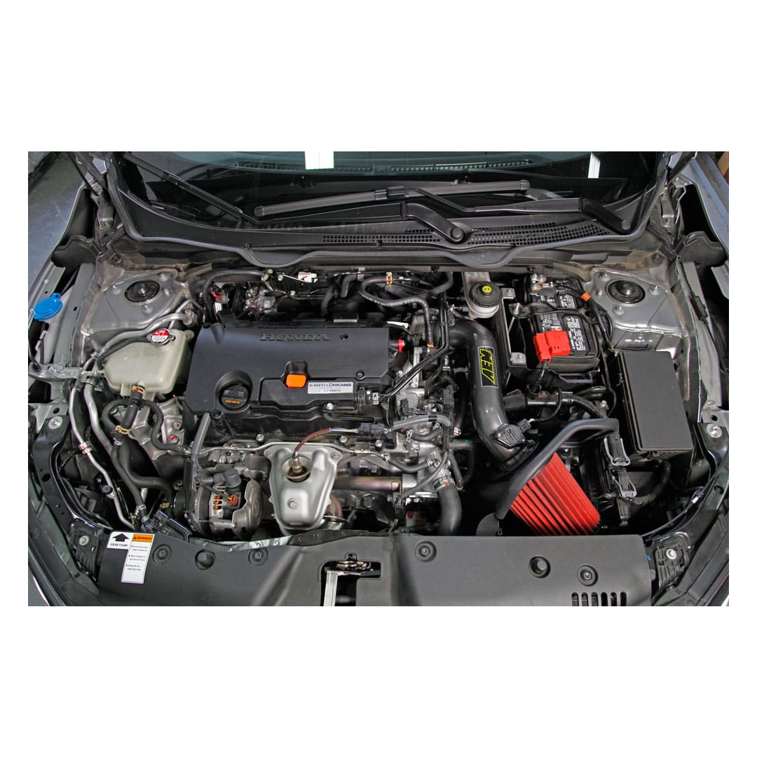 AEM 2016 Honda Civic 2.0L L4 Gunmetal Cold Air Intake (Will Not Fit Type R Models) - 0