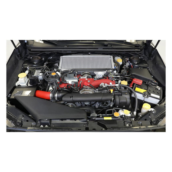 AEM 2018 Subaru WRX STI 2.5L H4 F/I Cold Air Intake System - Wrinkle Red