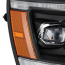 AlphaRex 06-08 Dodge Ram 1500HD NOVA LED ProjHeadlights Plank Style Blk w/Seq Signal/DRL/Amber LED-3